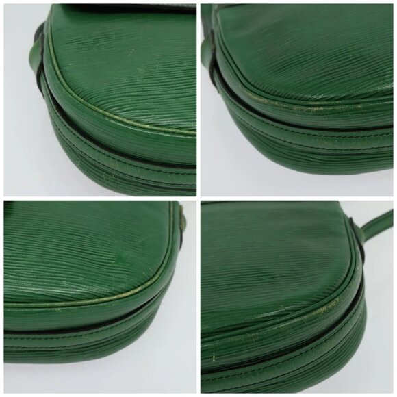 LOUIS VUITTON Epi Jeune Fille MM Shoulder Bag Green - Picture 16 of 16